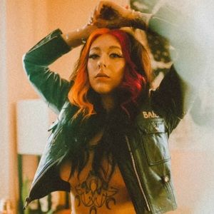 Vintage leather Harley Davidson Moto Jacket